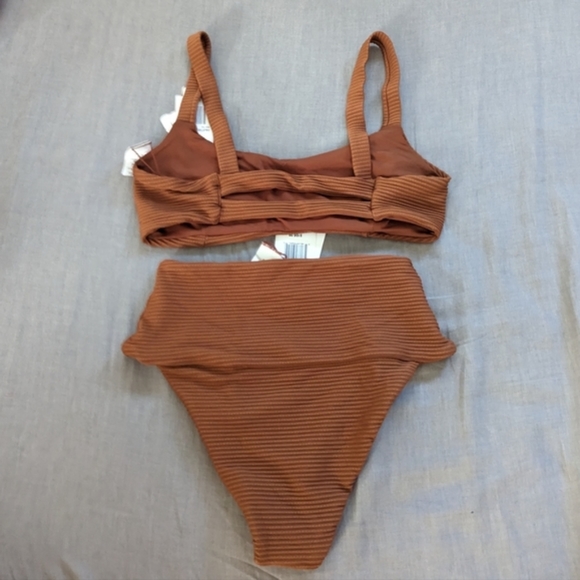 L*Space Jess Desi Bikini Set Coffee Brown - Picture 4 of 7
